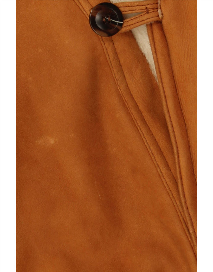 Ανδρικό Shearling Jacket VINTAGE UK 40 Large Brown