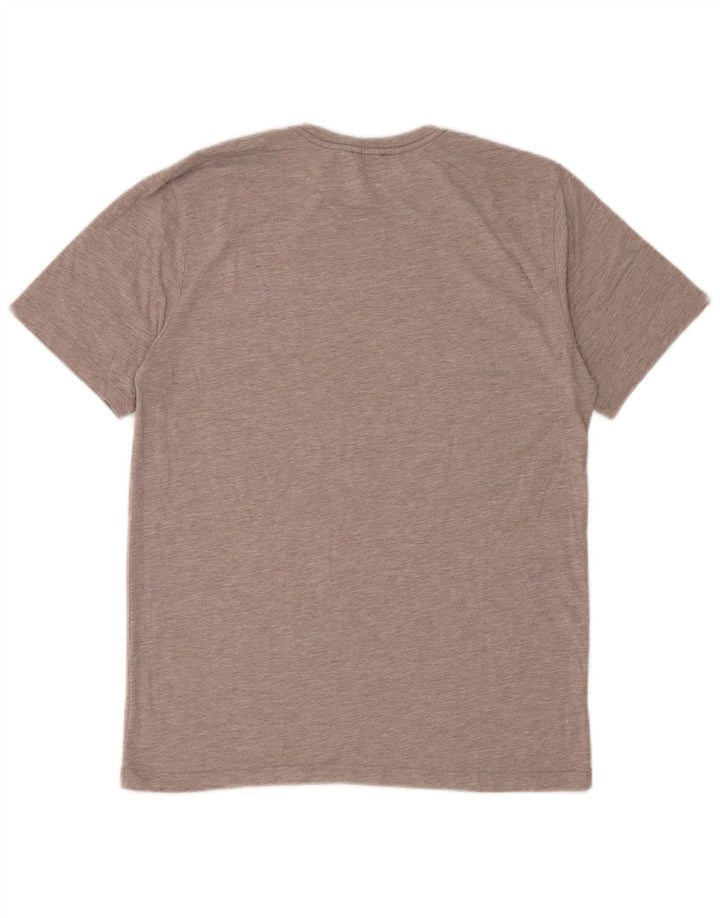 Ανδρικό T-Shirt Reiss Top Μεσαίο καφέ Flecked