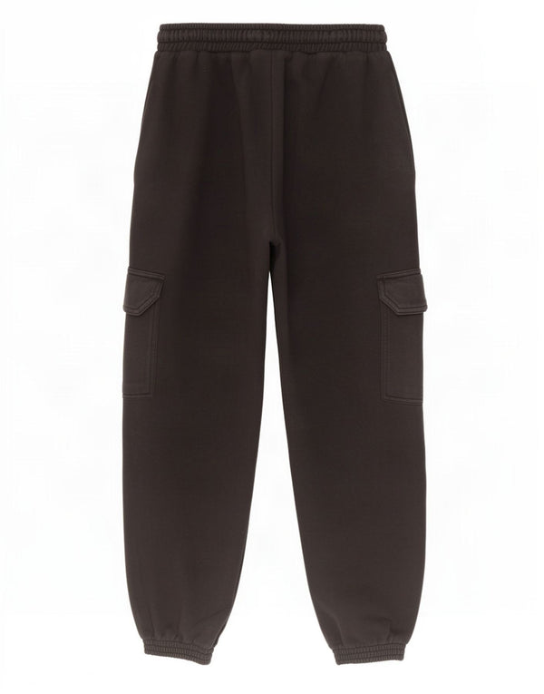 Adidas Γυναικεία φόρμα Cargo Παντελόνι Joggers UK 4 XS Μαύρο βαμβακερό