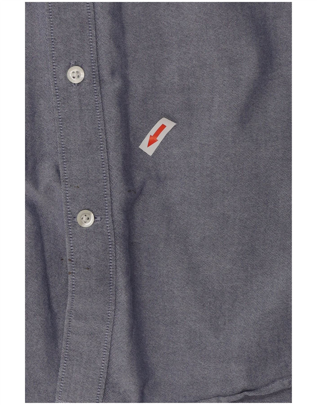 TIMBERLAND Ανδρικό πουκάμισο κανονικής εφαρμογής XL Μπλε βαμβακερό