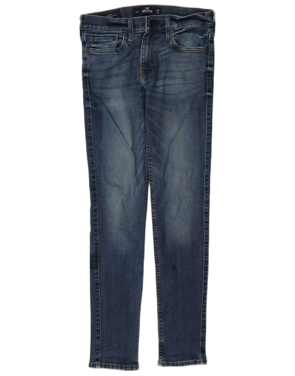 Hollister Γυναικείο Skinny Jeans W30 L32 Μπλε βαμβακερό