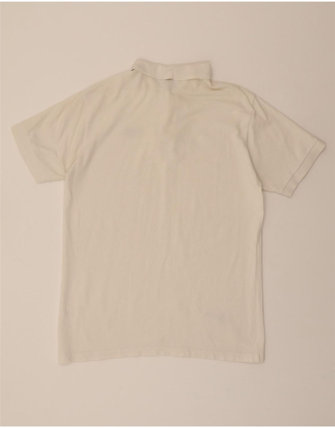 REEBOK Mens Polo Shirt Medium White Cotton Vintage Reebok and Second-Hand Reebok from Messina Hembry 