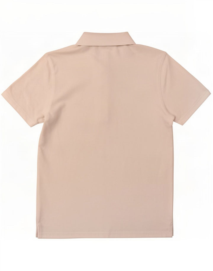 Ανδρικό πουκάμισο πόλο Lyle & Scott, μεσαίο λευκό βαμβακερό