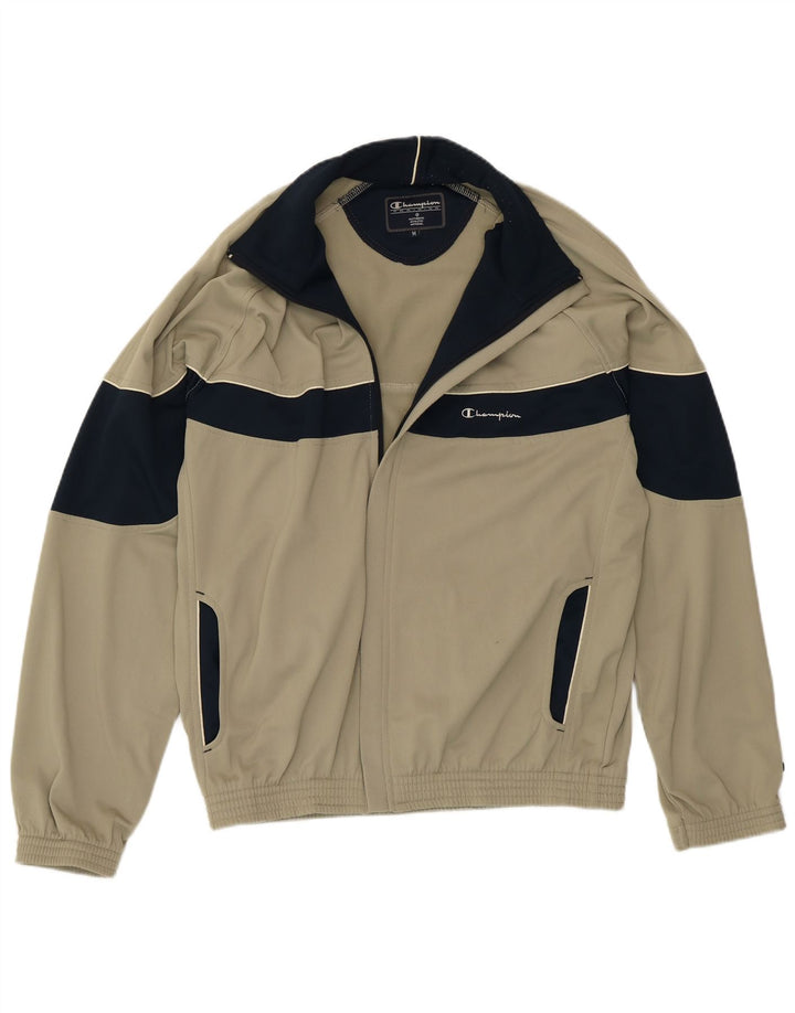 Ανδρική φόρμα Champion Top Jacket Medium Khaki Colorblock Polyester