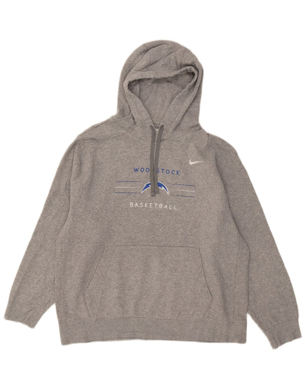 Ανδρικό γραφικό κουκούλα Nike Woodstock XL Βαμβακερό γκρι