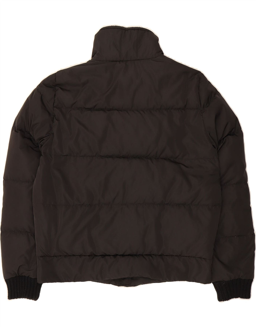 MOSCHINO Womens Padded Jacket UK 14 Medium Black Polyester Vintage Moschino and Second-Hand Moschino from Messina Hembry 