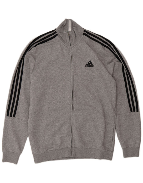 Ανδρική φόρμα Adidas Top Jacket UK 42/44 Μεγάλο γκρι βαμβάκι
