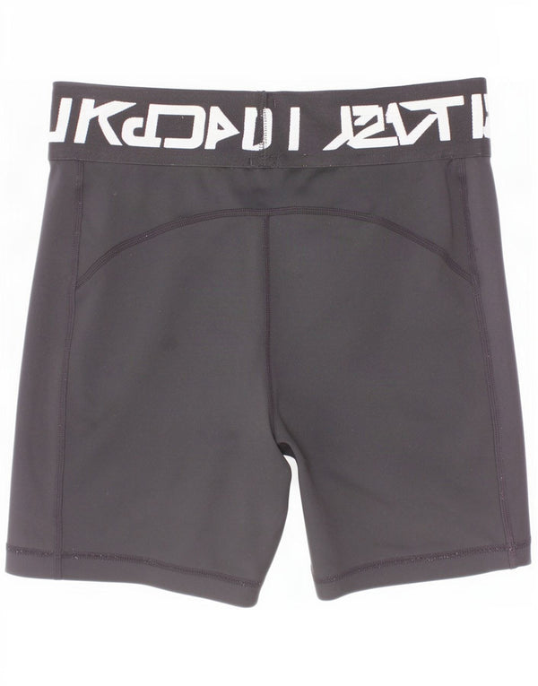 Nike Girls Dri Fit Graphic αθλητικό σορτς 13-14 ετών XL μαύρο πολυεστέρα