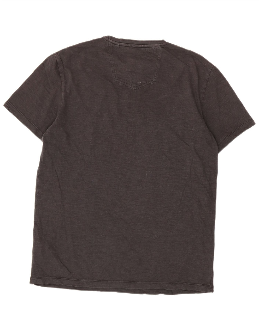 Ανδρικό γραφικό T-Shirt Fat Face Top Μεσαίο μαύρο βαμβακερό