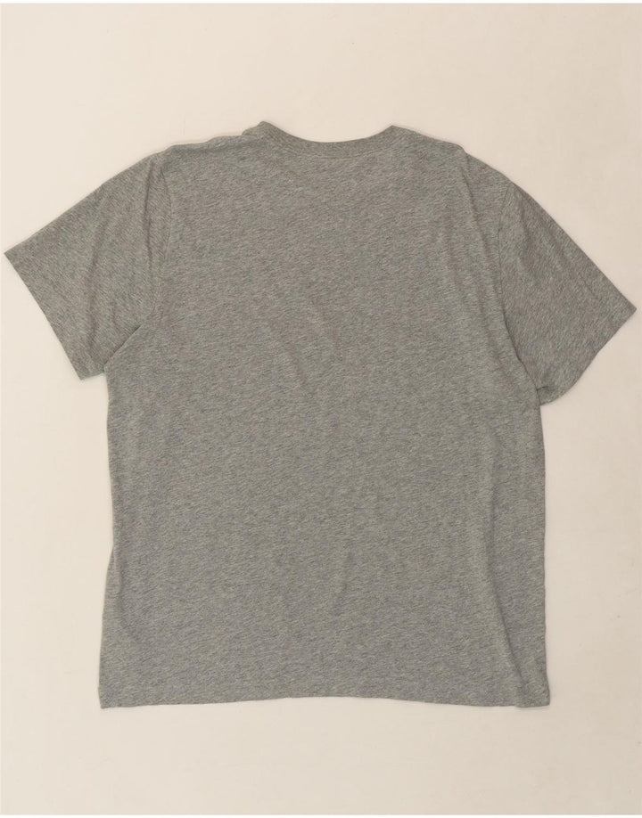 NIKE Mens Graphic T-Shirt Top Large Grey Cotton Vintage Nike and Second-Hand Nike from Messina Hembry 