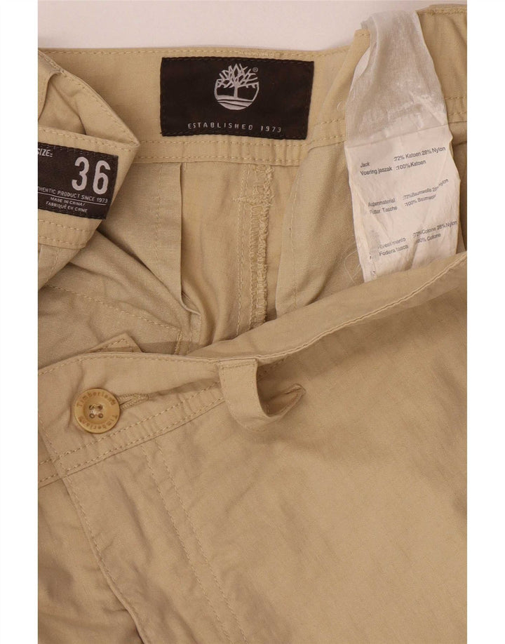 Ανδρικό σορτς Cargo Timberland W36 μεγάλο μπεζ βαμβακερό