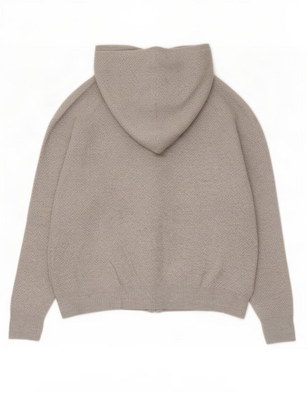 Γυναικείο πουλόβερ με φερμουάρ Marks & Spencer UK 14 Medium Grey