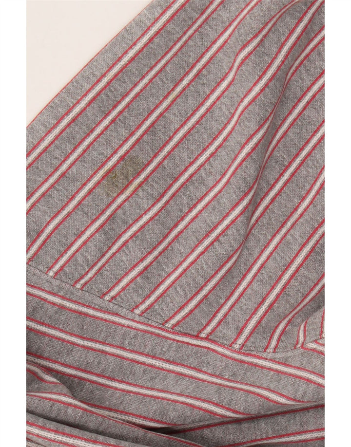 Mustang Ανδρικό T-Shirt Top XL Γκρι ριγέ βαμβακερό
