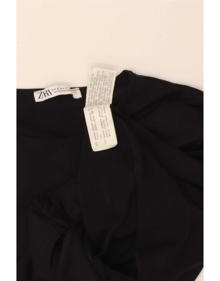 Zara γυναικείο κορμάκι UK 8 Small Black Polyamide