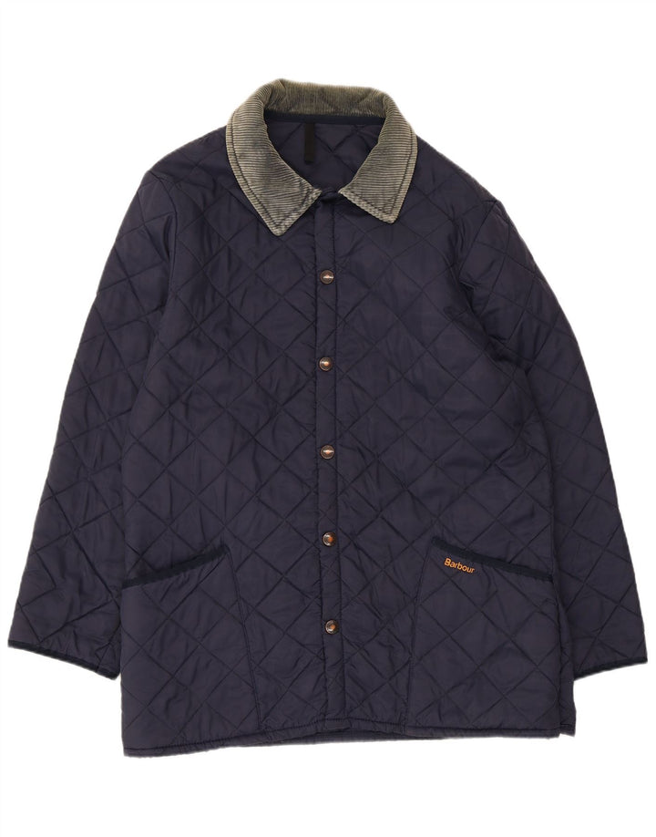 Ανδρικό καπιτονέ μπουφάν Barbour UK 38 Medium Navy Blue