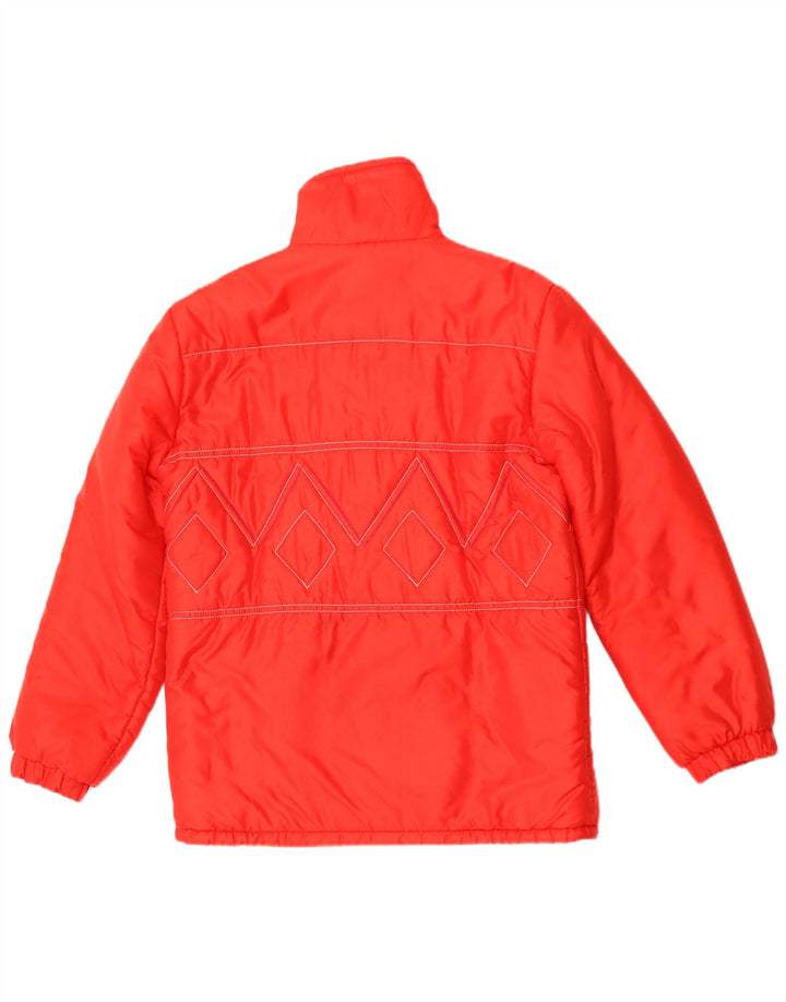 Vintage Ανδρικό μπουφάν με επένδυση UK 36 Small Red Geometric