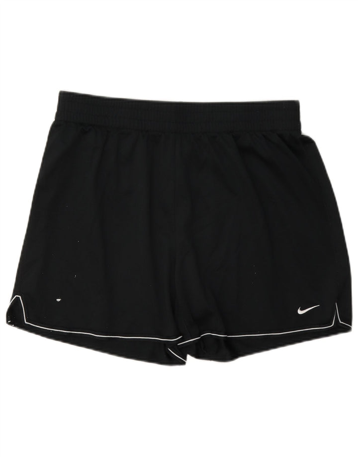 Ανδρικό αθλητικό σορτς Nike Dri Fit από μεσαίο μαύρο πολυεστέρα