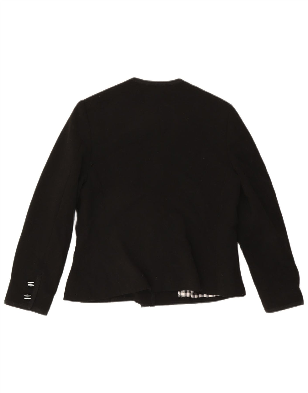 Vintage γυναικείο σακάκι 5 κουμπιών UK 12 Medium Black