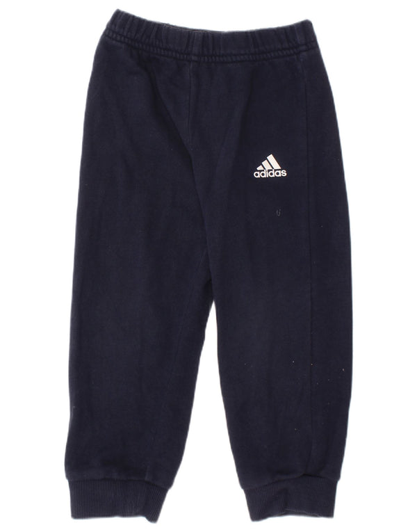 Παντελόνι αθλητικής φόρμας ADIDAS Baby Boys Joggers 18-24 μηνών Navy Blue Cotton