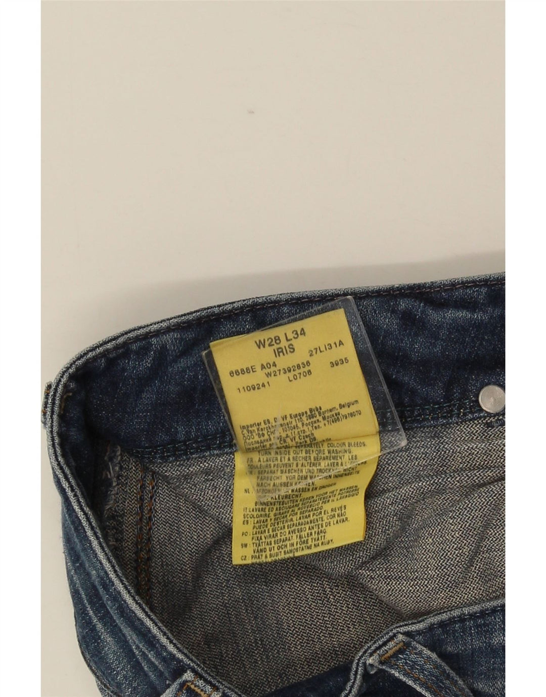 WRANGLER Γυναικείο τζιν Iris Bootcut W28 L34 Μπλε βαμβακερό