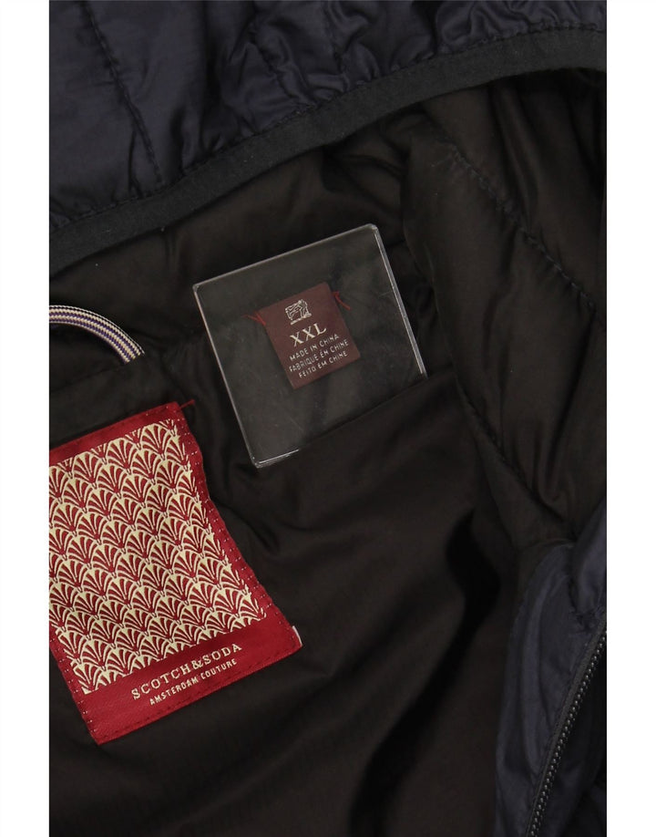 Γυναικεία κουκούλα SCOTCH & SODA Gilet UK 20 2XL Navy Blue