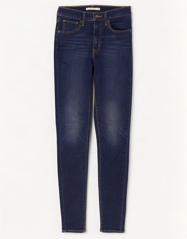 Γυναικείο τζιν Levi's Mile High Super Skinny W27 L32 Μπλε βαμβακερό