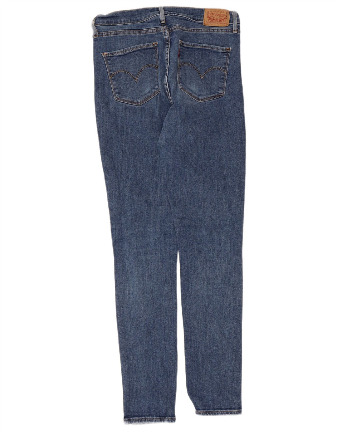 Γυναικείο Skinny Jeans Levi's W30 L30 Blue Cotton