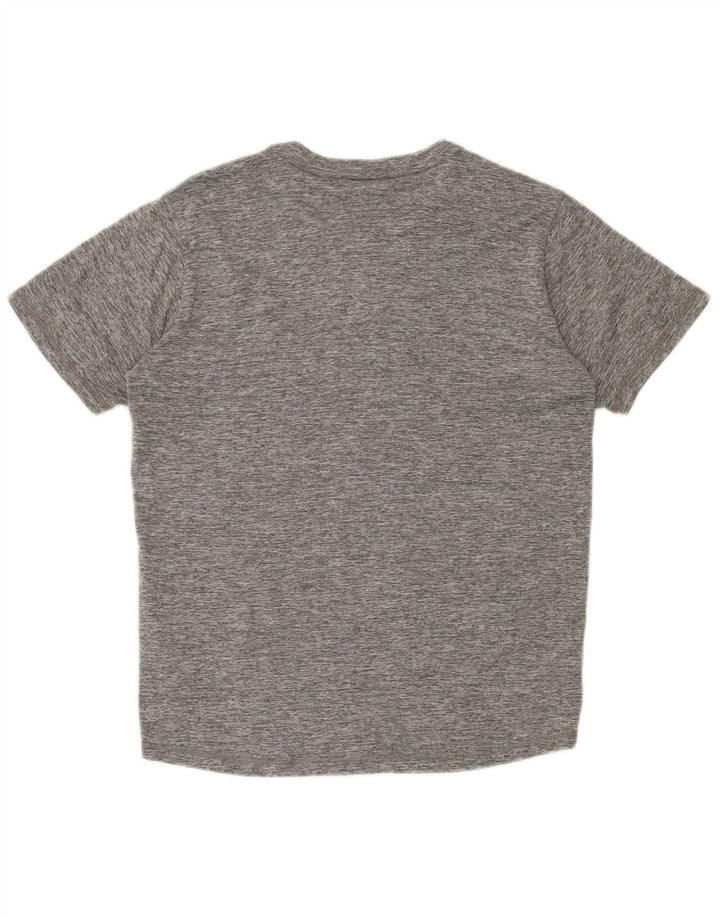Ανδρικό T-Shirt Puma Τοπ μικρού γκρι πολυεστέρα