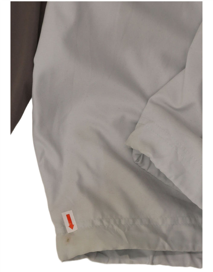 CHAMPION Mens Tracksuit Top Jacket Large Grey Colourblock