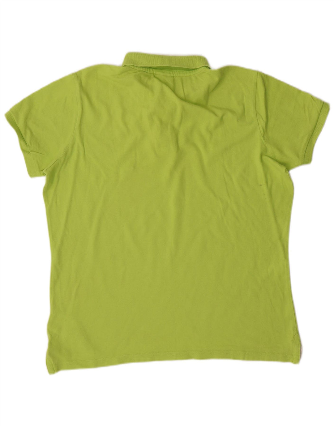 DIADORA Mens Polo Shirt Medium Green Cotton