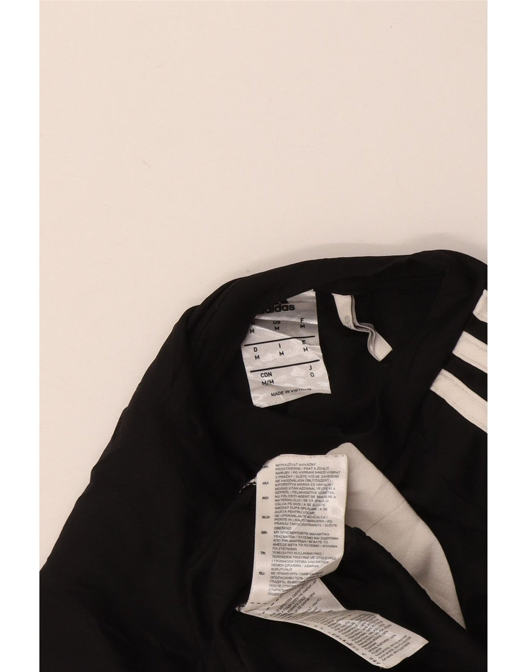 Ανδρικό T-Shirt Climalite Adidas Top Medium Black Colourblock Πολυεστέρας