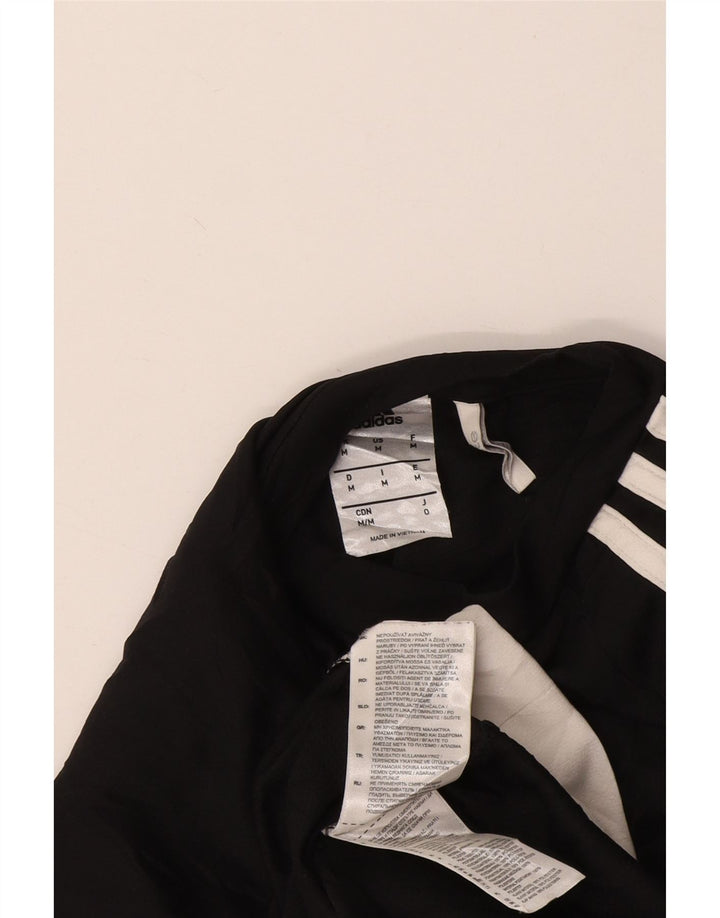 Ανδρικό T-Shirt Climalite Adidas Top Medium Black Colourblock Πολυεστέρας