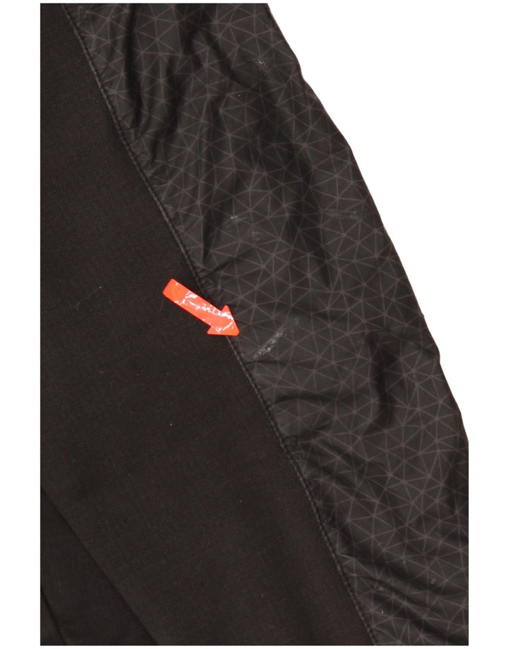 Ανδρικό πουλόβερ με κουκούλα με φερμουάρ North Face Μικρό μαύρο γεωμετρικό