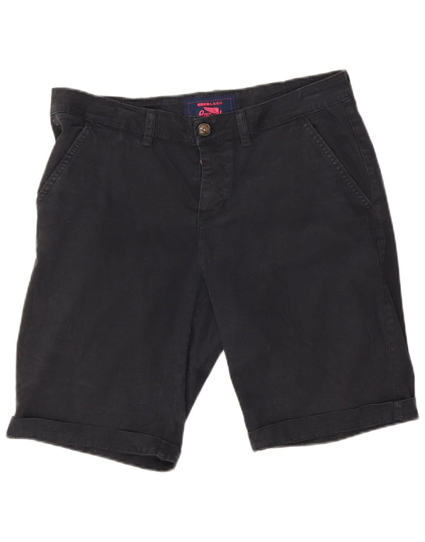 Superdry Γυναικείο σορτς Chino, μεσαίο W30, μπλε βαμβακερό