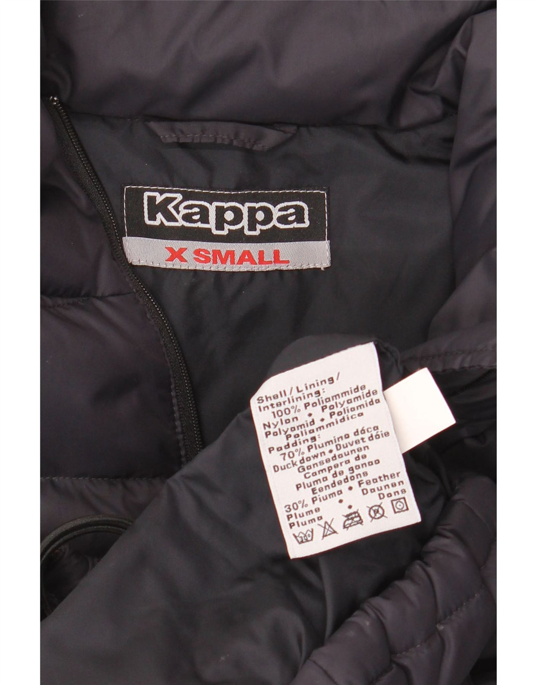 KAPPA Γυναικείο Oversized Gilet UK 6 XS Navy Blue Polyamide