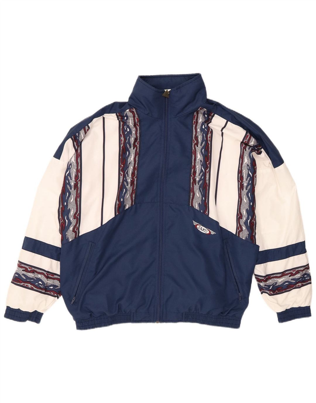 Ανδρική φόρμα Jako Top Jacket Medium Navy Blue Colourblock Polyester