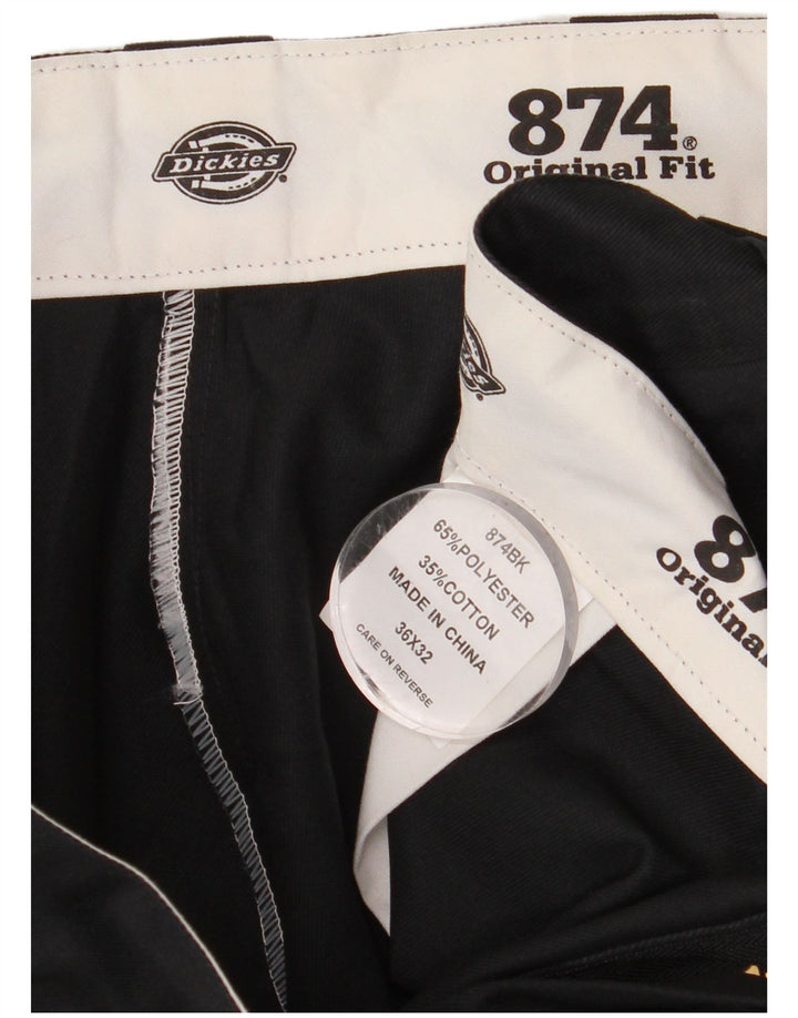 DICKIES Ανδρικό 874 Παντελόνι Chino με ίσια εφαρμογή W36 L32 Μαύρο