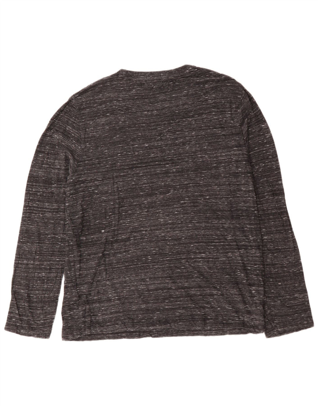 Ανδρικό μακρυμάνικο SUPERDRY τοπ 3XL βαμβακερό γκρι