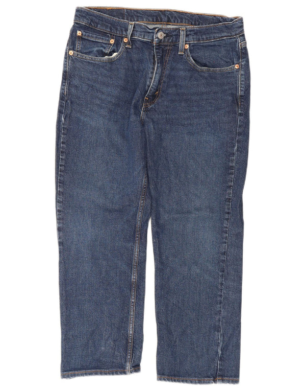 Levi's Mens 514 Straight Jeans W33 L23 Blue Cotton