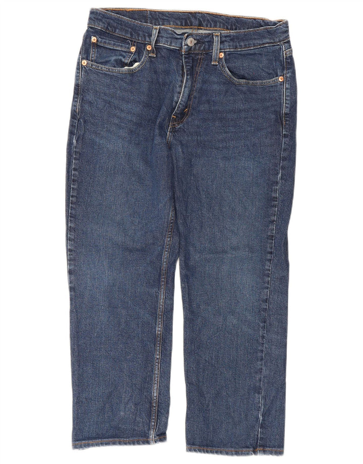 Levi's Mens 514 Straight Jeans W33 L23 Blue Cotton