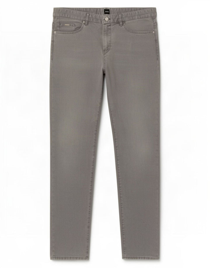Ανδρικό τζιν ίσιο Hugo Boss W36 L34 Γκρι βαμβακερό