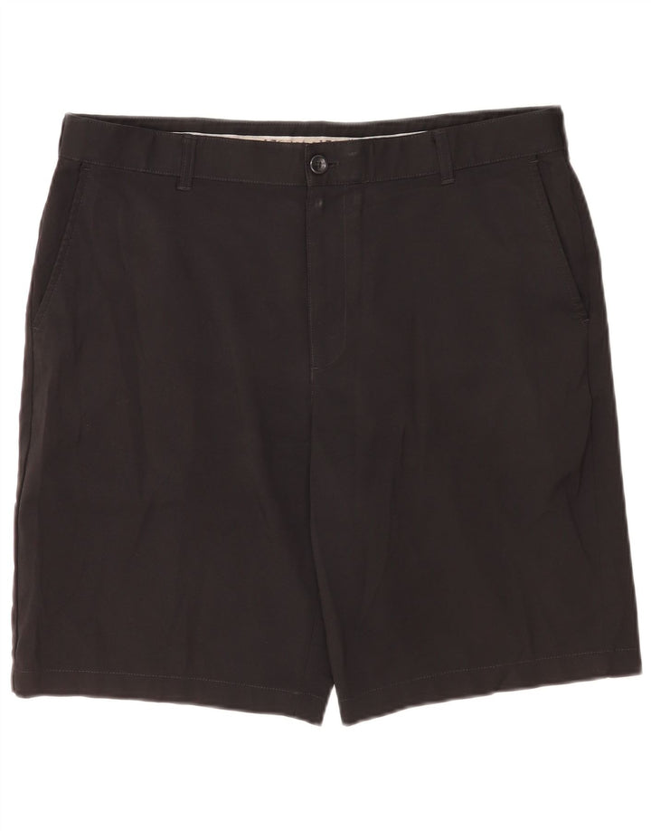 Ανδρικό σορτς Chino Izod W36 μεγάλο μαύρο πολυεστέρα