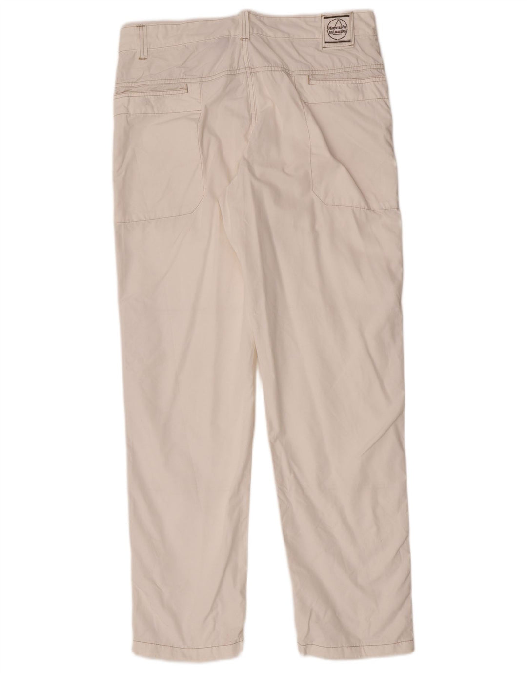 Murphy & Nye Ανδρικό παντελόνι Chino W36 L32 Λευκό βαμβακερό