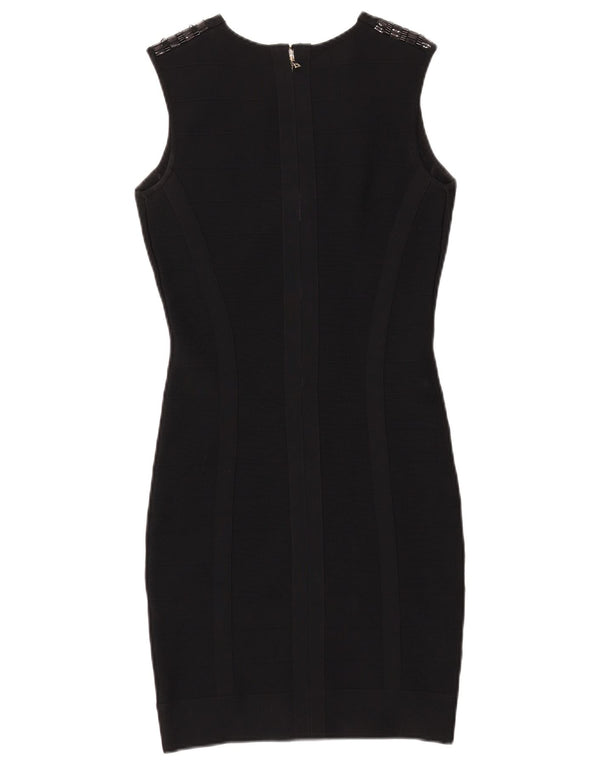 Guess By Marciano Γυναικείο Αμάνικο Φόρεμα Bodycon Μέγεθος 3 Small μαύρο