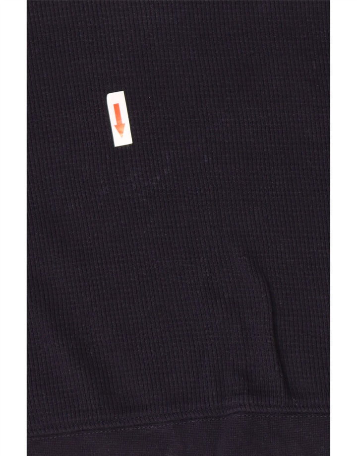 Zara Ανδρικό πουλόβερ Polo Neck Jumper Μικρό Navy Blue