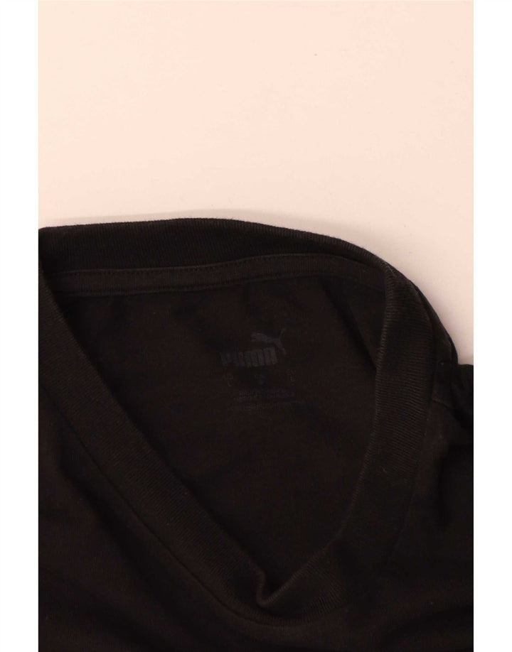 Ανδρικό γραφικό T-Shirt Puma Top Large Μαύρο