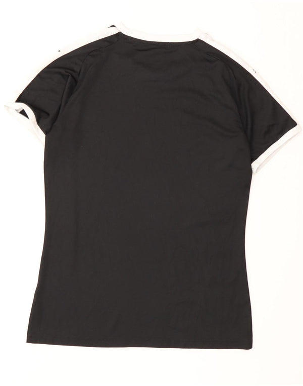 Γυναικείο γραφικό μπλουζάκι Puma Top UK 10 Small Black Colourblock