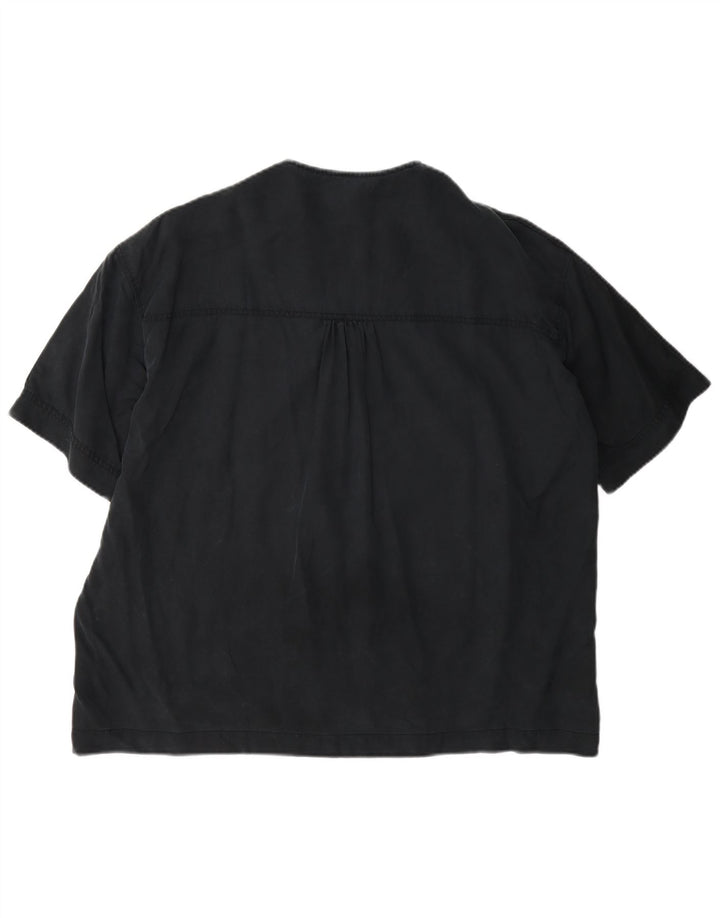 Cos Γυναικεία Μπλούζα Oversized Top EU 36 Small Navy Blue