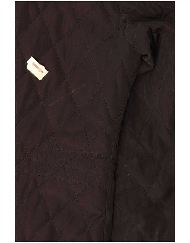 MICHAEL KORS Γυναικείο καπιτονέ μπουφάν με κουκούλα UK 10 Small Black