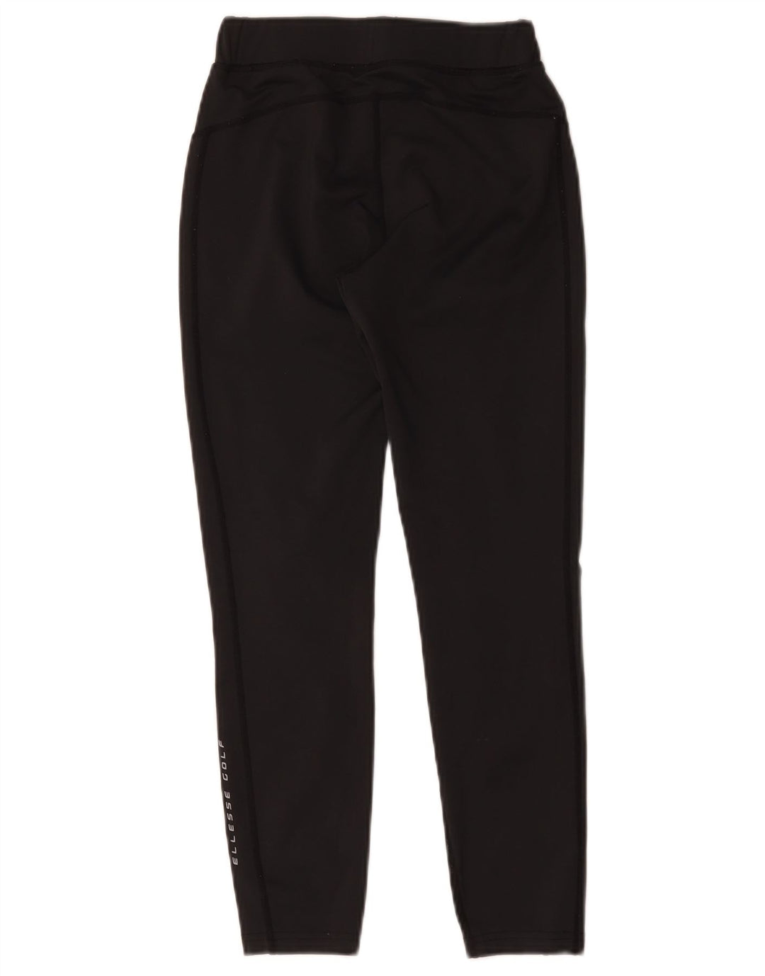 Ellesse Γυναικεία γραφικά Crop κολάν UK 8 Small Black Polyester